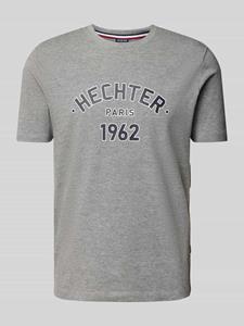 HECHTER PARIS T-shirt met labelprint