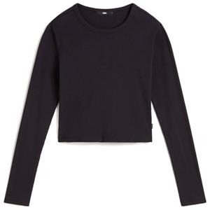 Vans  Women's Drew Rib L/S Top - Trui, zwart