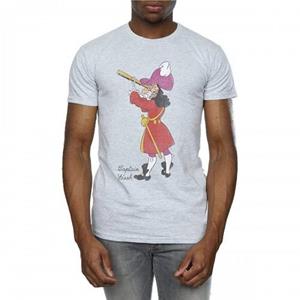 Peter Pan Klassiek Captain Hook Heather T-shirt voor heren