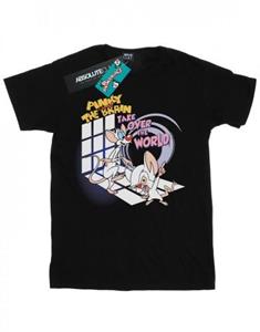 Animaniacs Heren Pinky en de hersenen nemen de wereld T-shirt over