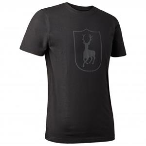 Deerhunter  Logo T-Shirt - T-shirt, zwart