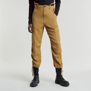 G-Star RAW Cargo Broek Cropped Drawcord - Beige - Dames