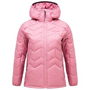 Peak Performance  Women's Elevate Liner Hood - Synthetisch jack, roze