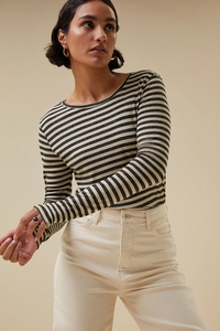 By-Bar Amsterdam 101008 basis stripe top