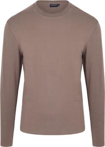 Suitable Respect Longsleeve Heavy T-shirt Taupe