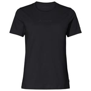 Vaude  Women's Logo T-Shirt II - T-shirt, zwart