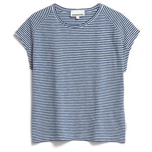 ARMEDANGELS  Women's Ofeliaa Lovely Stripes - T-shirt, grijs