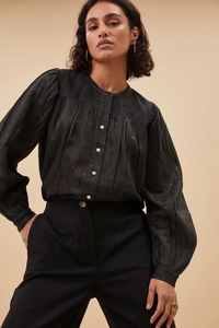 By-Bar Amsterdam 24512010 olan lurex blouse