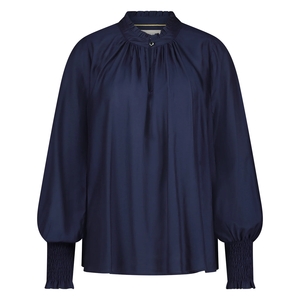 Nukus Fw240432 70 marbella blouse uni navy