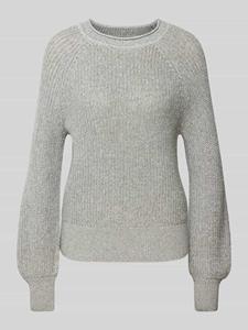 Tom Tailor Denim Regular fit gebreide pullover met gerolde ronde hals