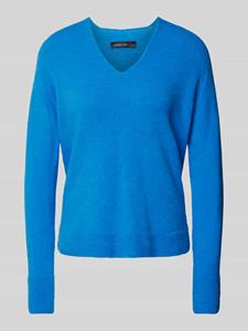 Marc Cain Gebreide pullover met afgeronde V-hals