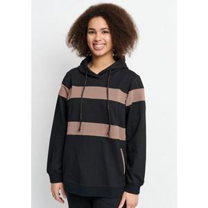 Aprico Sweatshirt met knoopsluiting aan de zijkant