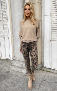 The Musthaves Oversized Soft Trui Taupe