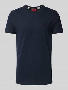 Superdry T-shirt met labelstitching