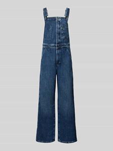 G-Star Raw Straight fit tuinbroek met borstzakken, model 'Dungaree'