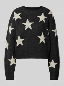 Tommy Jeans Gebreide pullover met extra brede schouders