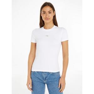 Calvin Klein T-shirt WOVEN LABEL RIB BABY TEE