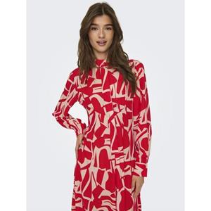 Only Maxi-jurk ONLHELENA LIFE L/S MAXI DRESS PTM