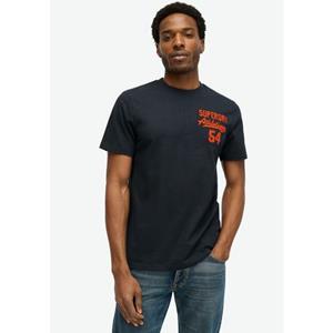 Superdry Shirt met korte mouwen EMBROIDER SUPERSTATE LOGO TEE