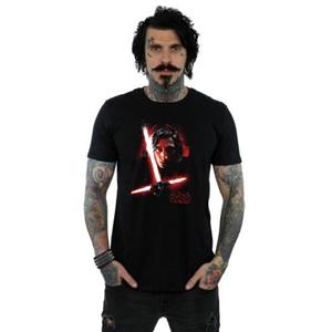 Pertemba FR - Apparel Star Wars: The Last Jedi Heren Kylo Ren geborsteld katoenen T-shirt