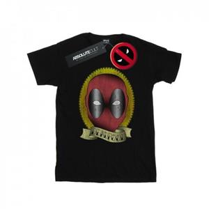 Marvel Deadpool T-shirt met tattoo-print voor heren