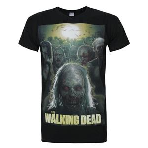 The Walking Dead Walking Dead officieel heren poster T-shirt