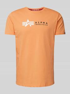 Alpha industries T-shirt met labelprint