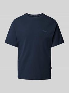 Pepe Jeans T-shirt met labelstitching, model 'Connor'