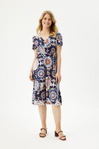 IN FRONT LIZ DRESS 16376 501 (Blue 501)