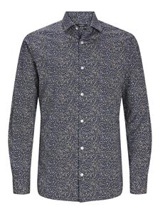 J%ampJ Premium Male Overhemden Jprblablackpool Stretch Ls Shirt Sn 12260625