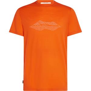 Icebreaker Heren 150 Tech Lite Pukaki Reflected T-shirt