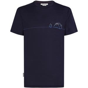 Icebreaker Heren 150 Tech Lite Single Line Camp T-shirt