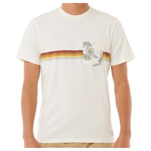 Rip Curl  Surf Revival Hoffman Pocket Tee - T-shirt, wit