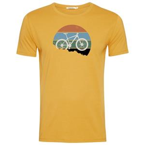 GreenBomb  Bike Downhill Guide T-Shirt Cotton - T-shirt, beige