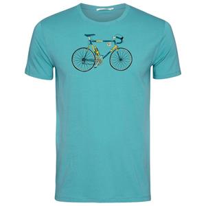 GreenBomb  Bike Knut Guide T-Shirt Cotton - T-shirt, turkoois