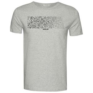 GreenBomb  Bike Slow Guide T-Shirt - T-shirt, grijs