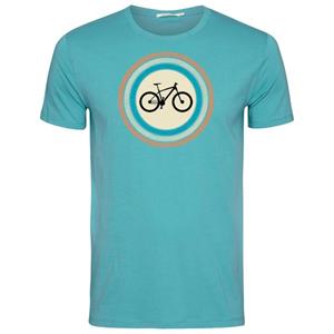 GreenBomb  Bike Target Guide T-Shirt Cotton - T-shirt, turkoois