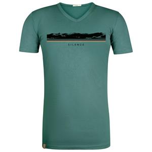 GreenBomb  Nature Silence Peak T-Shirt Cotton - T-shirt, turkoois