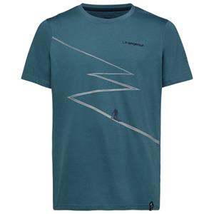 La sportiva  Track T-Shirt - T-shirt, blauw