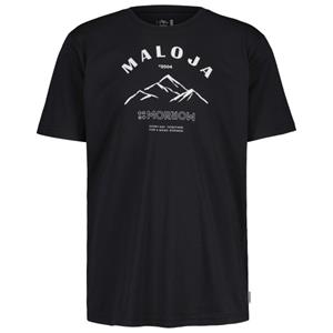 Maloja  GamsspitzM. - T-shirt, zwart