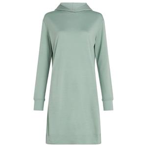 Icebreaker  Women's Merino Crush L/S Dress - Jurk, turkoois