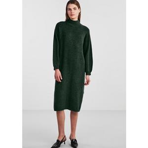 Y.A.S Gebreide jurk YASBALIS LS FUNNEL KNIT DRESS S. NOOS