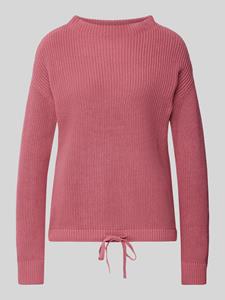 Jake*s Casual Gebreide pullover met opstaande kraag