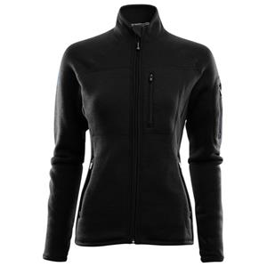 Aclima  Women's Fleecewool Jacket - Wollen vest, zwart