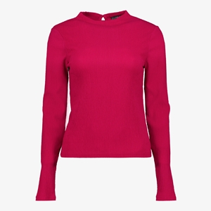 TwoDay dames crepe blouse roze