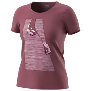 Dynafit  Women's X Simon Charriere Tee - T-shirt, purper