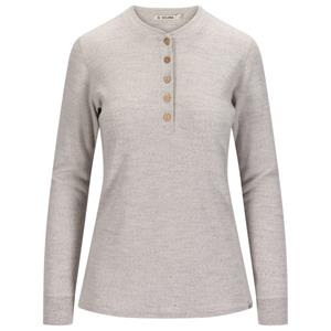 Aclima  Women's Warmwool Granddad Shirt - Merinotrui, grijs