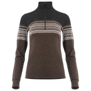 Aclima  Women's Designwool Marius Mockneck - Merinotrui, bruin