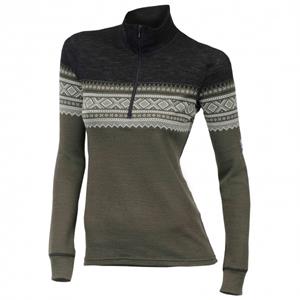 Aclima  Designwool Marius Mockneck Woman - Merinotrui, bruin