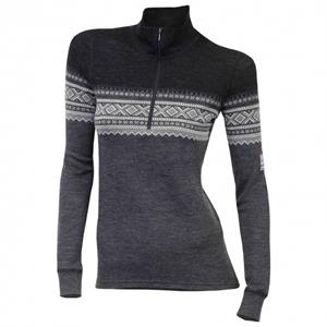 Aclima  Designwool Marius Mockneck Woman - Merinotrui, grijs